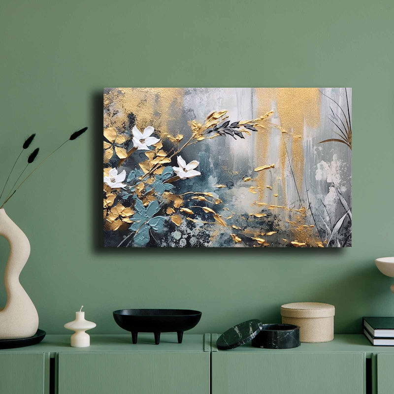 Peinture décorative sur toile