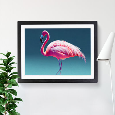 Stimulating Flamingo - Framed Print