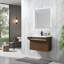 Meuble-lavabo mural simple 32 po avec surface solide et lumière DEL à détecteur de mouvement-1592568587