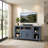 Bowen 60" TV Console, Slate Blue