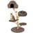Furlon 59.84'' H Solid Wood Cat Tree with Plush Cushion