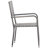 Zarrukh 6 - Person Wicker Patio Dining Set with Rectangular Table-1435623416