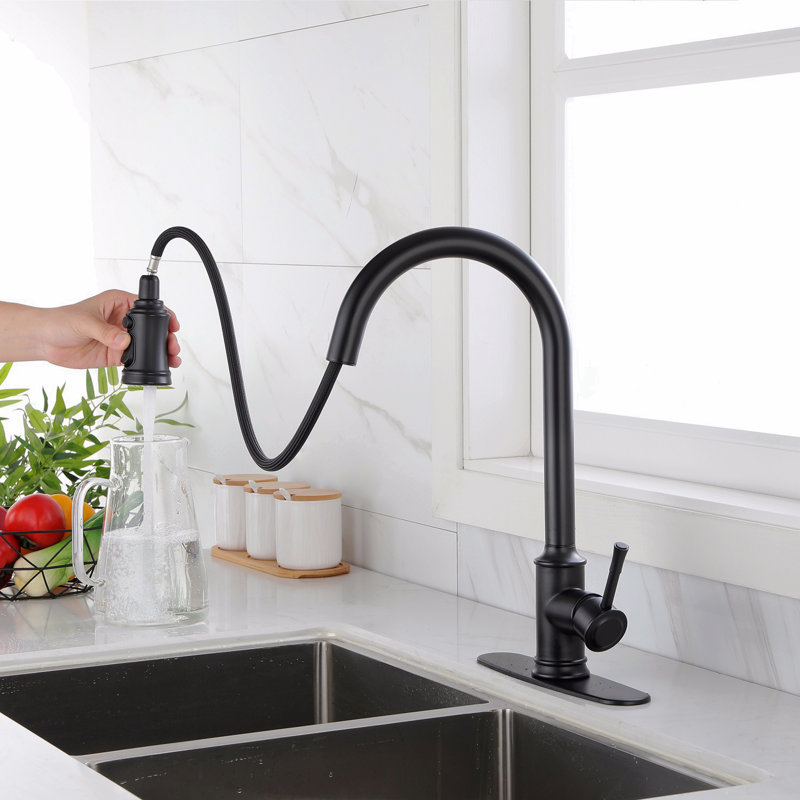 Touch Kitchen Faucet With Pull Down Sprayer