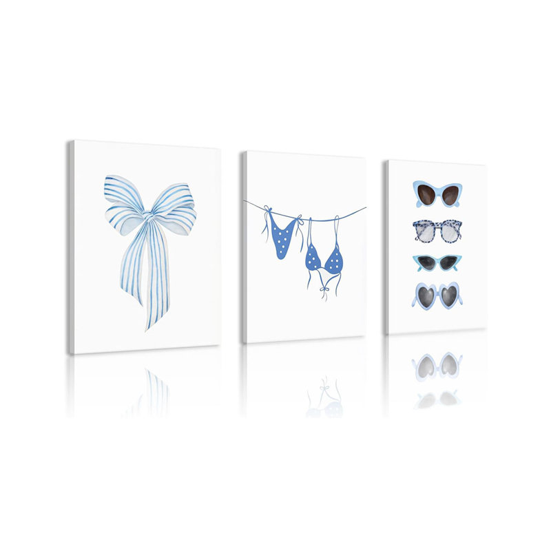 3 Piece Wrapped Canvas Print