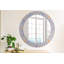 Huldar Glass Flat Wall Mirror