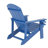 Durable All-Weather Outdoor Lounge Chair with Built-In Cup Holder-814518083