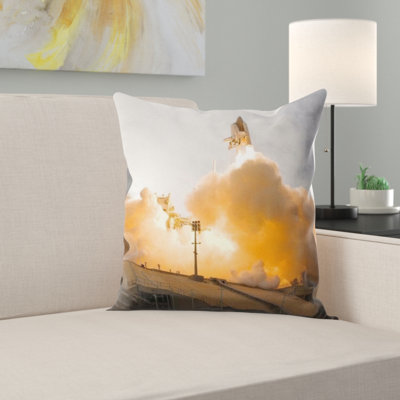 Microsuede Throw Pillow