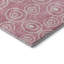 Tapis rose Prisco lavable à la machine de qualité supérieure-575077348
