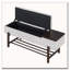 Banc de rangement rembourré avec compartiment caché, banc d'entrée moderne pour le salon, le vestibule et les couloirs-294724382