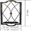2 Piece Metal Wall Candelabra Set