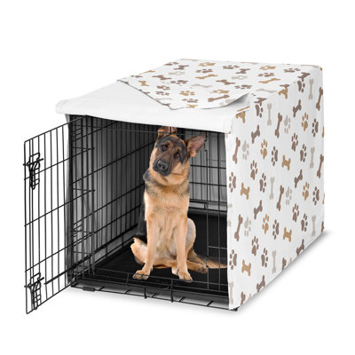 Housse pour chenil Paw and Bone Dog par Sweet Jojo Designs