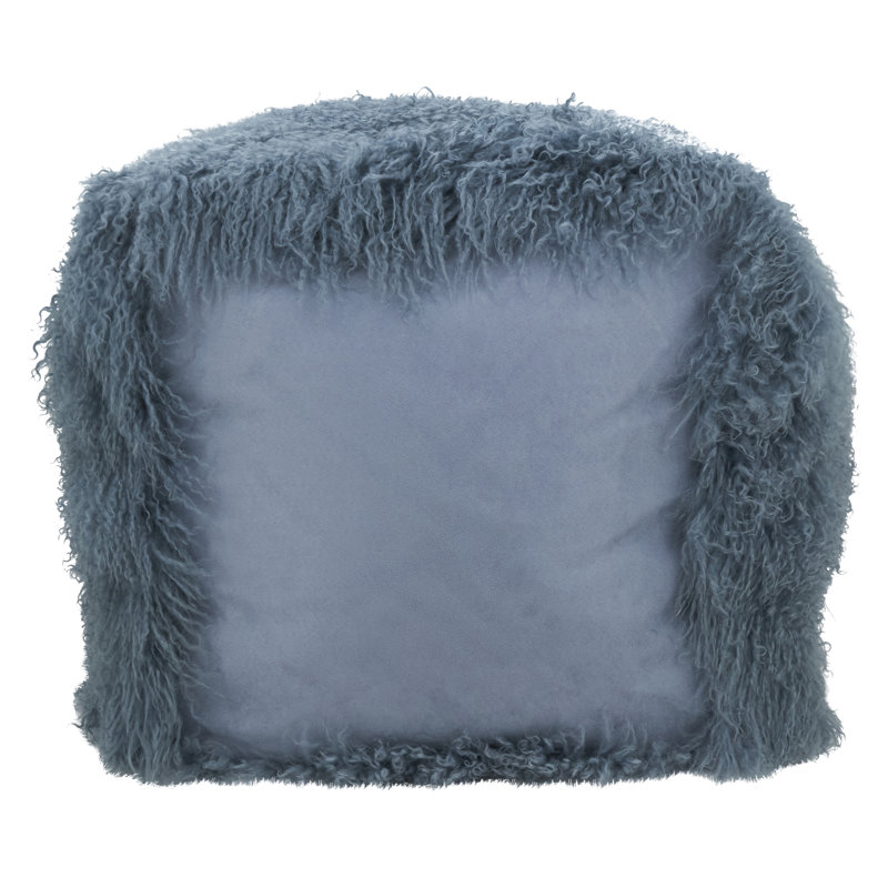 Pouf Bulluck, Bleu gris