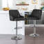 Dawanna Swivel Upholstered Adjustable Height Counter Stool with Metal Frame-1663364636
