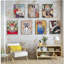 Bohe n Cat In Forest Framed Canvas Wall Art