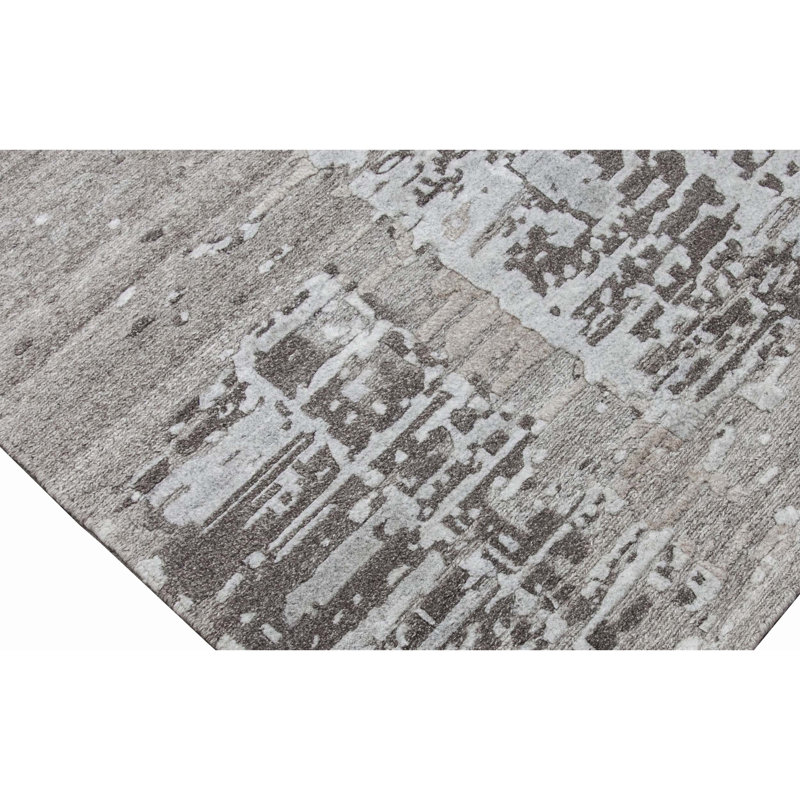 Abstract Area Rug, Rectangle 6' x 9'