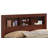 King Storage Bed In Cherry Finish