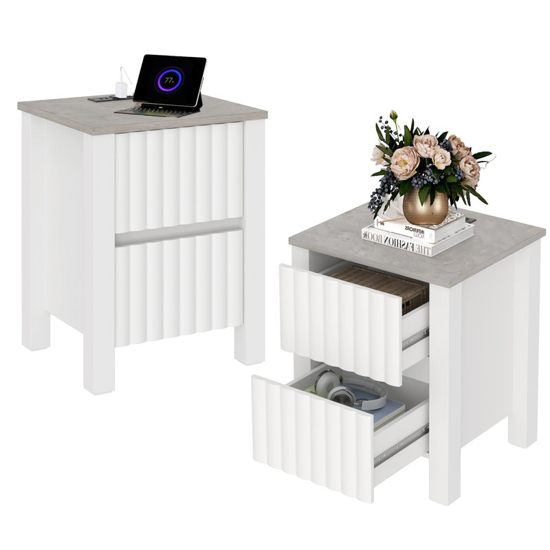 Carnetta 17.6'' W Nightstand
