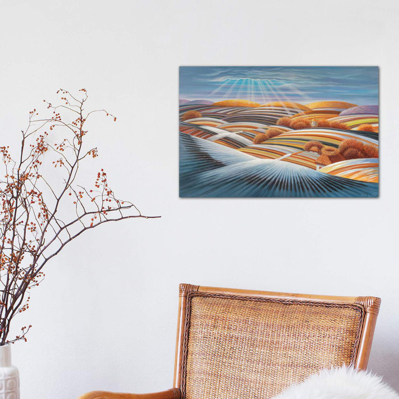 " To The Home Nests " by Oleg Shupliak, Wrapped Canvas, 12" H x 18" W x 1.5" D