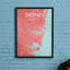 Sydney City Map - No Frame Print-1534394260