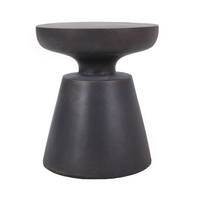 Outdoor Lightweight Concrete Side Table