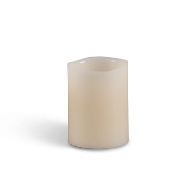Vanilla Scented Flameless Pillar Candle