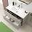 Menta Wall-Mounted Single Bathroom Vanity Set-91807162-125004142