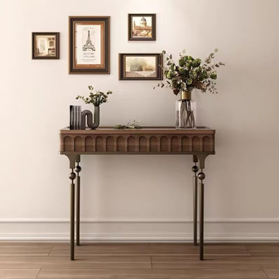 Table d'entrée de luxe minimaliste de style français