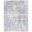 Tapis abstrait ivoire / bleu-375578086