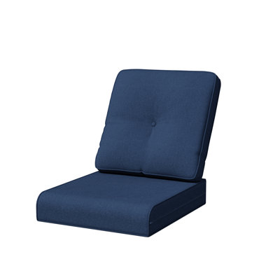 Outdoor 4"Deep Seat Cushion Set With Olefin Fabric (Cushions Only)