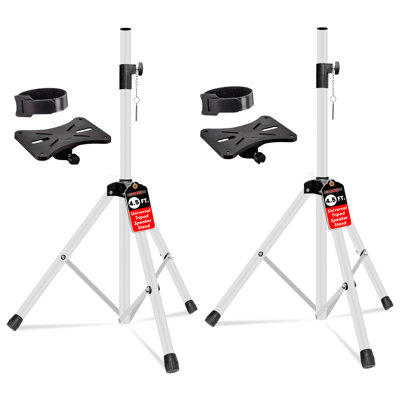  Paire de pieds de haut-parleur réglables pour trépied 54 pouces, capacité de 132 lb, support 35 mm