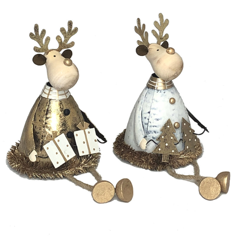 Christmas Deer Figurines & Collectibles