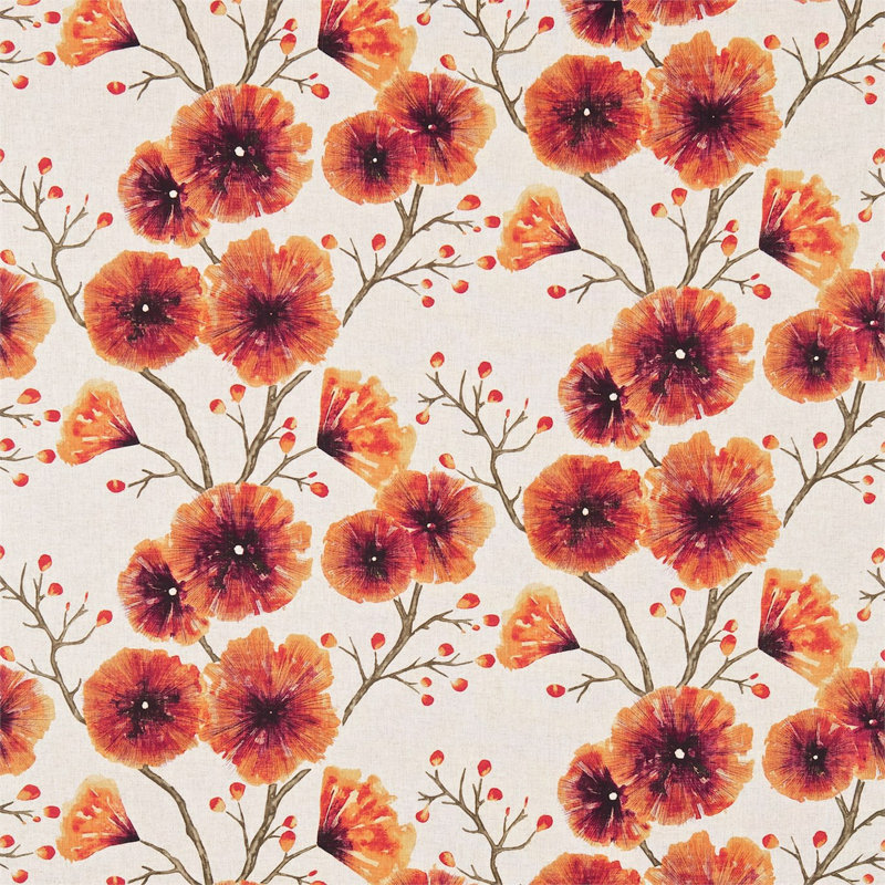 Kabala Fabric, Papaya