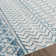 Tapis turquoise / gris Swampscott