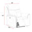 Canapé et fauteuil inclinable électrique Allysia-108741981