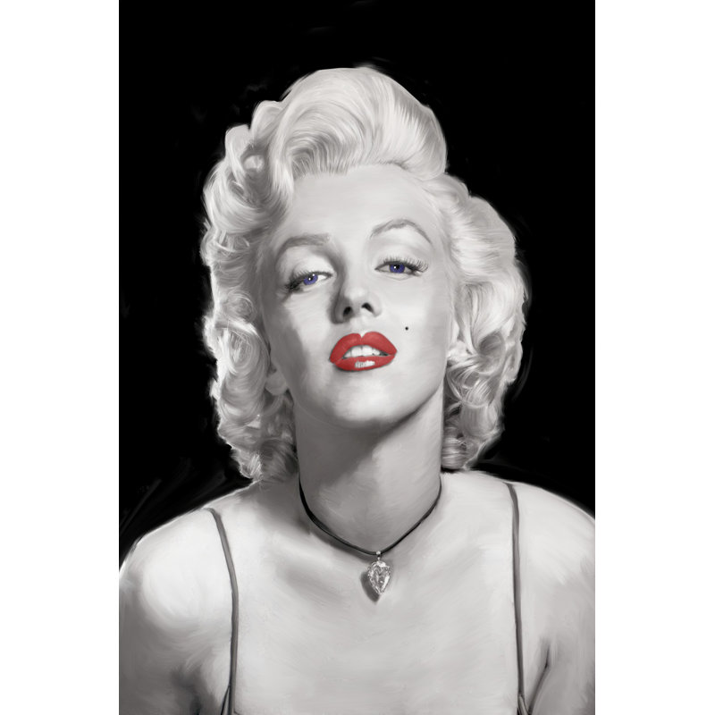 Look Of Love Blue Eyes by Jerry Michaels - Wrapped Canvas Print, 46cm H x 30cm W