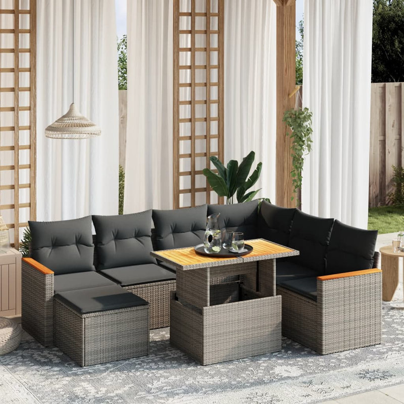 Ensemble de canapé de jardin Vidaxl