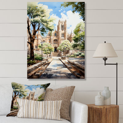 " College University Buildings Academic V " Color Photography Print