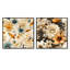 Campion - Ensemble de 2 collages carrés botaniques abstraits-102163041-102163045