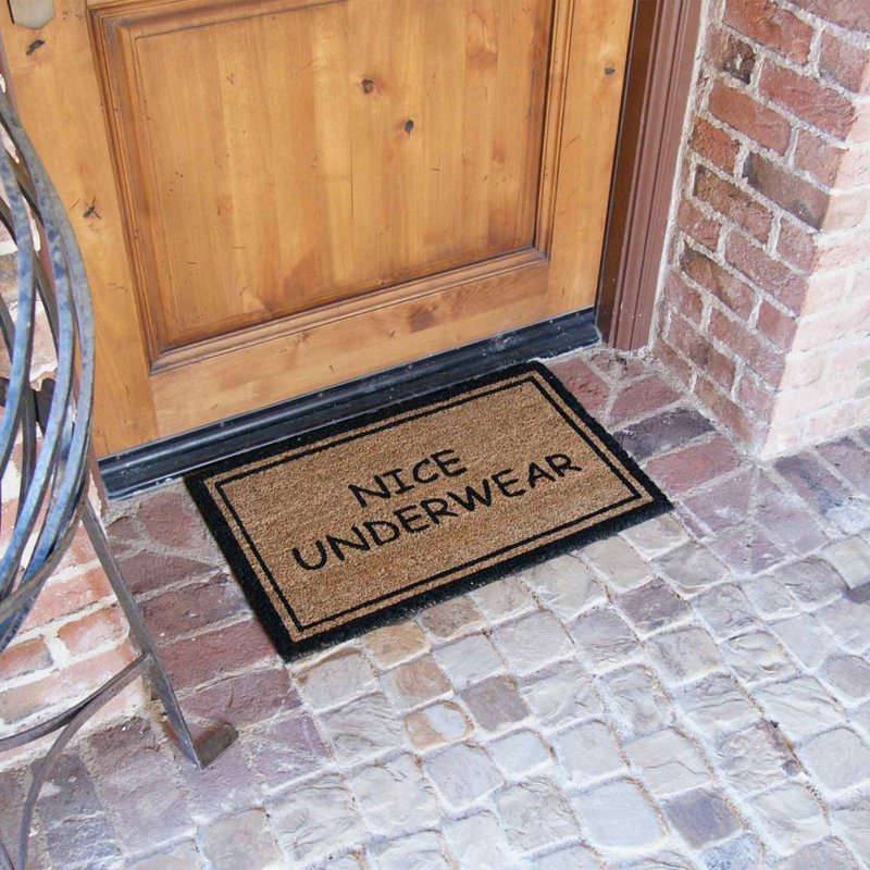 Tapis d'entrée antidérapant 30 po x 18 po