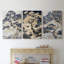 Lanscape Study Series XLIII - Ensemble de 3 toiles tendues avec châssis - Prêt à être accroché-348003133