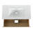 36" Wall-Mounted Bathroom Vanity With Ceramic Sink-768793773