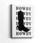 Howdy - Cavas enveloppés de galerie-1578716512