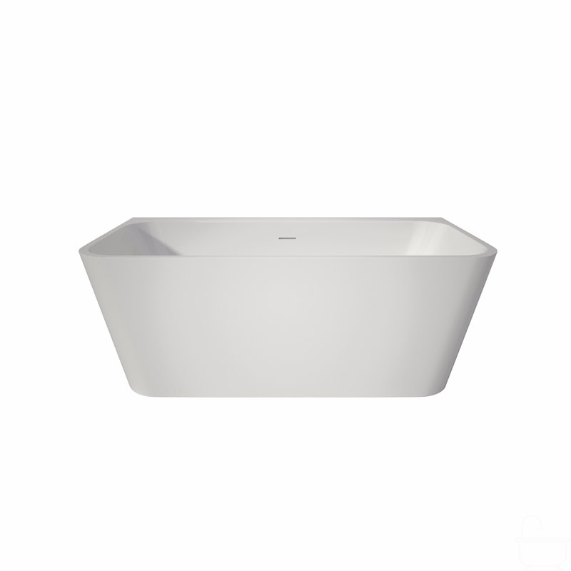 Baignoire de trempage autoportante 59 po