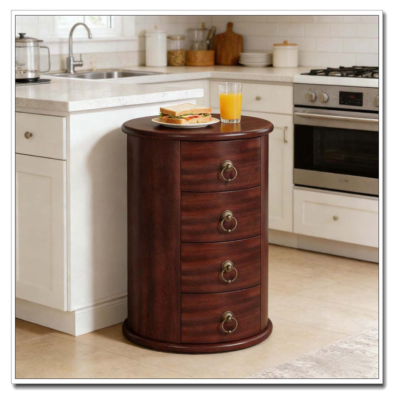 Table de chevet en bois, table d'appoint