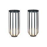 Solar Powered Integrated LED Color Changing Outdoor Floor Lamp