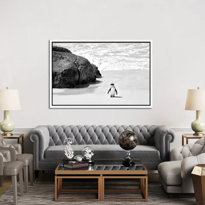 Penguin At Boulders Beach by Philippe Hugonnard - Gallery-Wrapped Canvas Giclée on Canvas