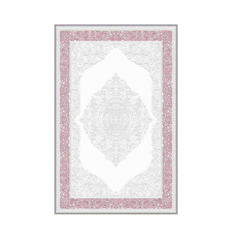 Antibacterial Hall Carpet, 39.4 x 59.1 inches | 100% Polyester, 0.4 in Pile Height, Non-Slip PVC Felt Dot Underside | Machine Washable, 3D Digital Printing, Durable & Stylish for Modern Home Décor
