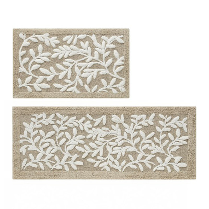 Cotton Tufted Bath Rug（Only One Rug）