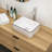 16X12 Inch Ceramic Rectangular Vessel Bathroom Sink-102543842
