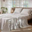 Ensemble de draps 100% coton lavé MooMee-122443644-118739900